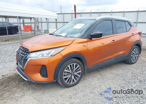 2021 Nissan Kicks Sv Xtronic Cvt from USA, damaged, VIN 3N1CP5CV8MC549924